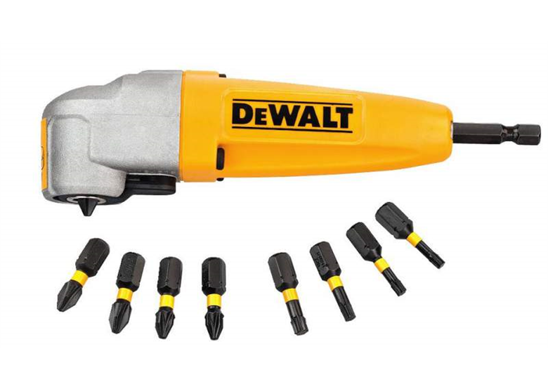 Impact Torsion haakse schroefadapter met bits DeWalt DT71517T