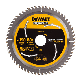 Cirkelzaagblad 190x30mm 60T DeWalt DT99564-QZ