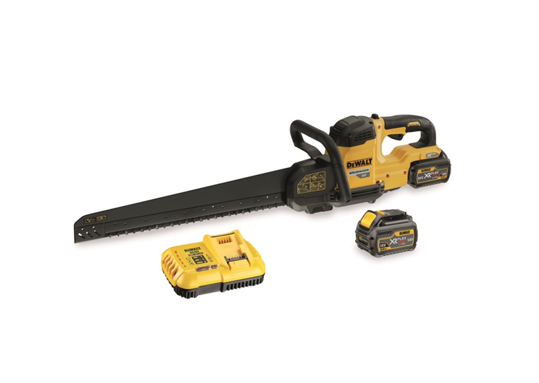Alligatorzaag + zaagblad DeWalt FLEXVOLT DCS397T2 2x9,0Ah