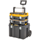 Mobiele set van 3 gereedschapskisten DeWalt TSTAK DWST83411-1