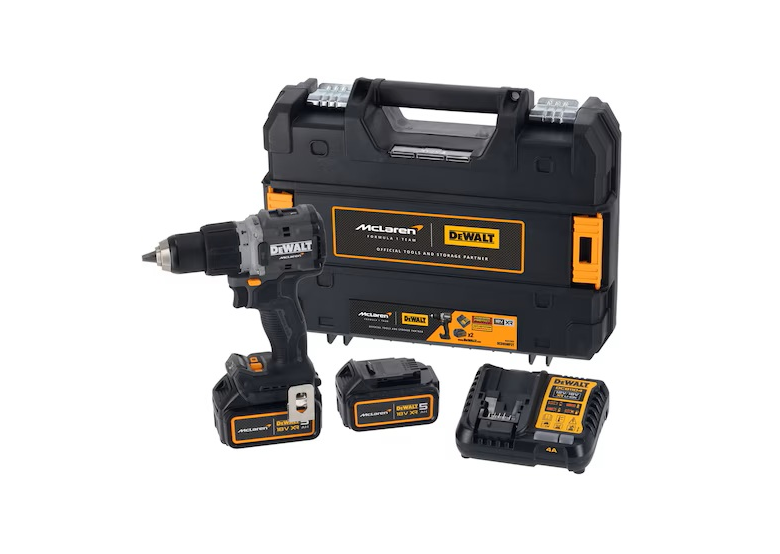Klopboor-/schroefmachine DeWalt XR DCD85MP2T  2x5.0Ah