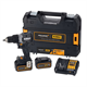Klopboor-/schroefmachine DeWalt XR DCD85MP2T  2x5.0Ah