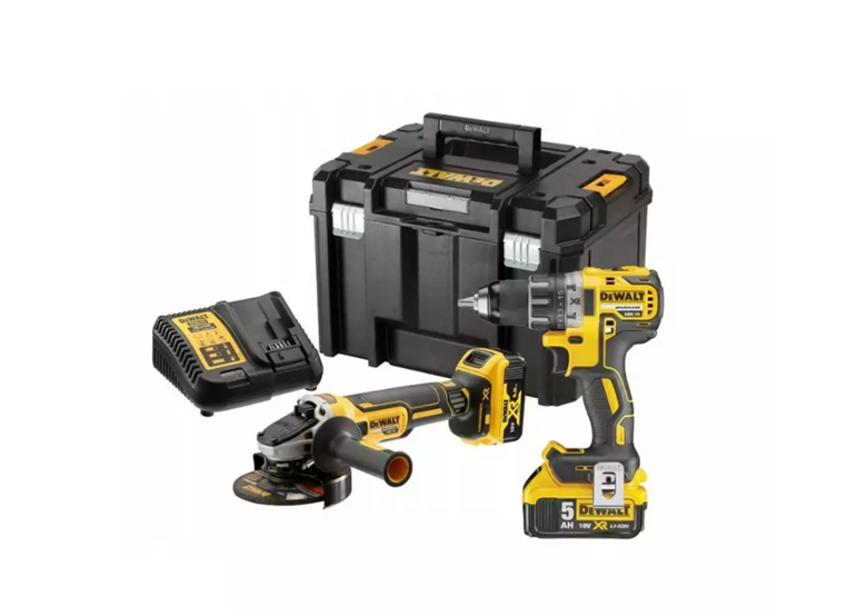 Gereedschap Set 18V DeWalt XR DCK2020P2T 2x5.0Ah