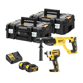 Gereedschap Set 18V DeWalt XR DCK2023M2T 2x4.0Ah