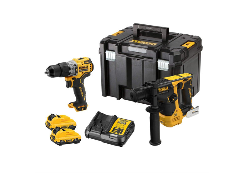 Gereedschap Set 18V DeWalt XR DCK2102L2T 2x3.0Ah