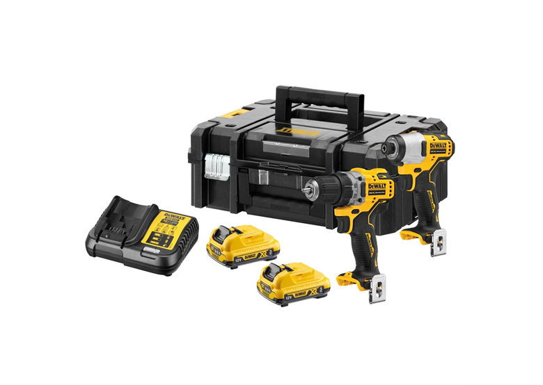 Gereedschap Set 12V DeWalt XR DCK2110L2T 2x3.0Ah