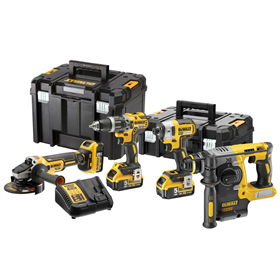 Gereedschap Set 18V DeWalt XR DCK422P3T 3x5.0Ah
