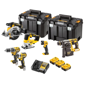 Gereedschap Set 18V DeWalt XR DCK690P3T 3x5.0Ah