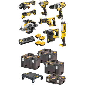 Gereedschap Set 18V DeWalt XR DCK853P4T 4x5.0Ah