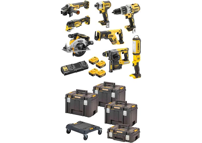 Gereedschap Set 18V DeWalt XR DCK853P4T 4x5.0Ah