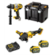Set van 18 en 54V elektrisch gereedschap DeWalt XR FLEXVOLT DCK2016T2T 2x6.0/2.0Ah