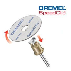 EZ SpeedClic Metalen doorslijpschijven 5 stk. Dremel 2615S456JC