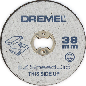 EZ SpeedClic Metalen snijschijven 38mm,1,25mm  12 stk. Dremel 2615S456JD