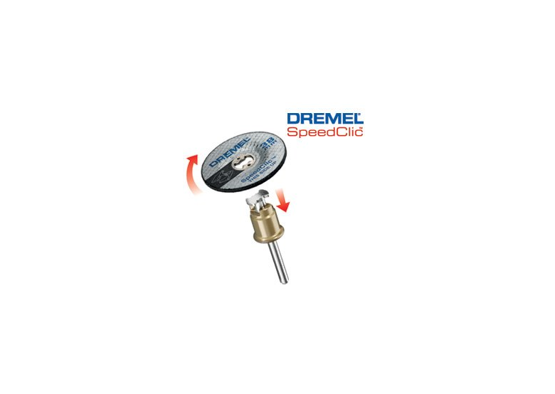 Slijpschijf SpeedClic 38mm 2st. Dremel 2615S541JA