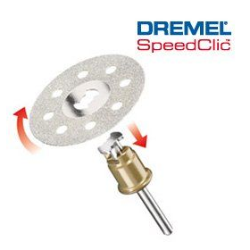 EZ SpeedClic Diamantsnijschijf, 38 mm, 1 stk. Dremel 2615S545JB