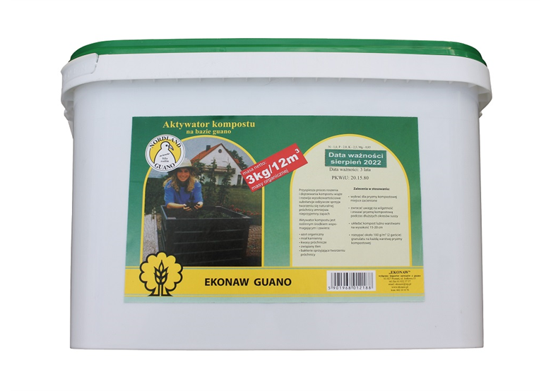 Compostversneller met guano 3kg Ekonaw 801218