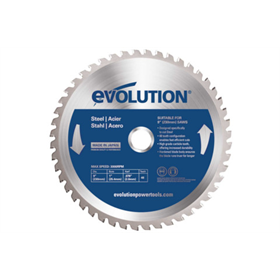Zaagblad TCT voor het zagen van staal 255x25.4mm 48T Evolution EVO-230-48-S