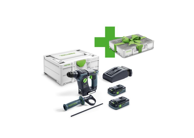 Boorhamer SDS-Plus Festool BHC 18 HPC 4,0 I-Plus Organizer Edition