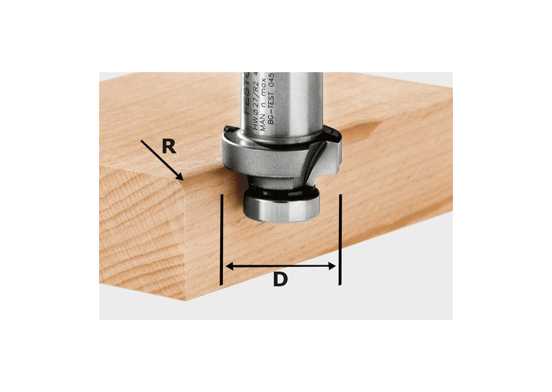 Afrondfrees Festool HW R3-OFK