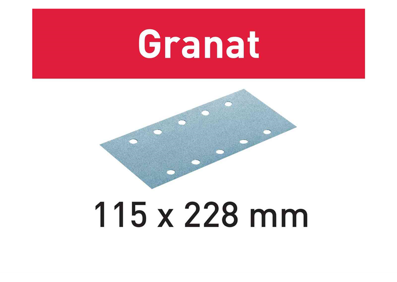 Schuurstroken, 50st. Festool STF 115X228 P 40 GR50X