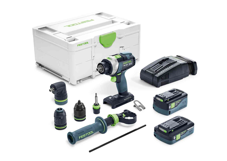 Klopboor-/schroefmachine Festool TPC18/4 5,2/4I-Set/XL-SC