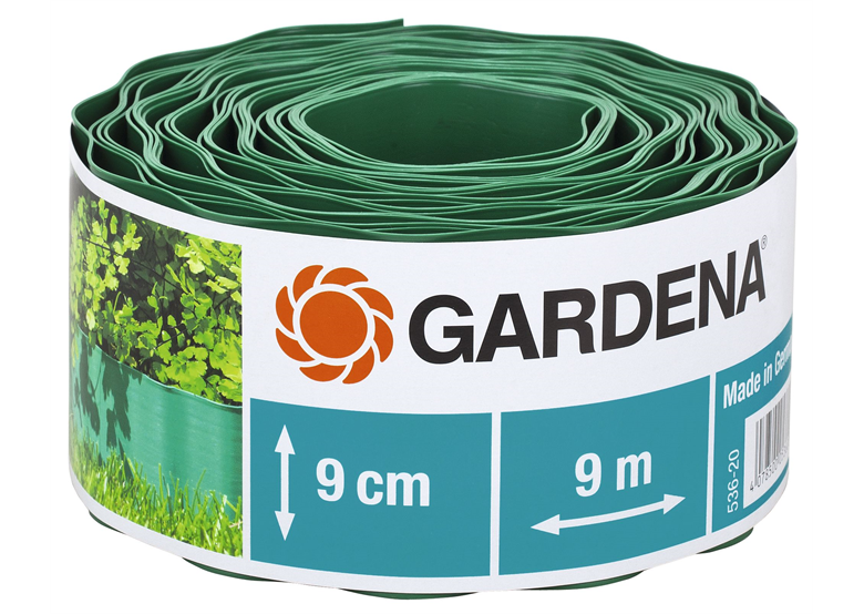 Gazonranden (Groen) 9 cm/9 m Gardena 00536-20