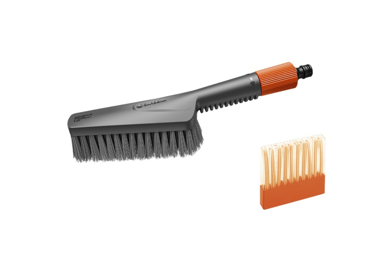 Cleansystem schoonmaakset met handborstel S Soft, zeepstaafjes Gardena 18860-20
