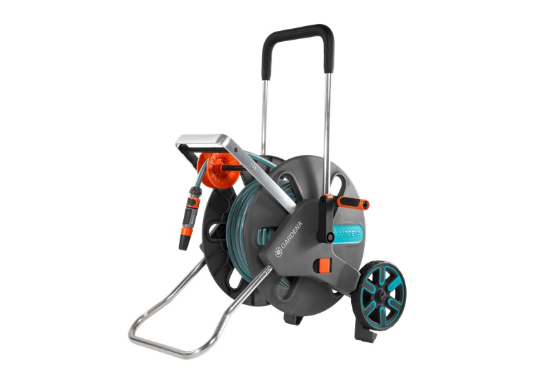 Tuinslang trolley met slang 1/2" 50m en sproeier Gardena CleverRoll L Easy