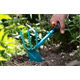 Een schoffel met drie tanden Gardena Combisystem 08915-20
