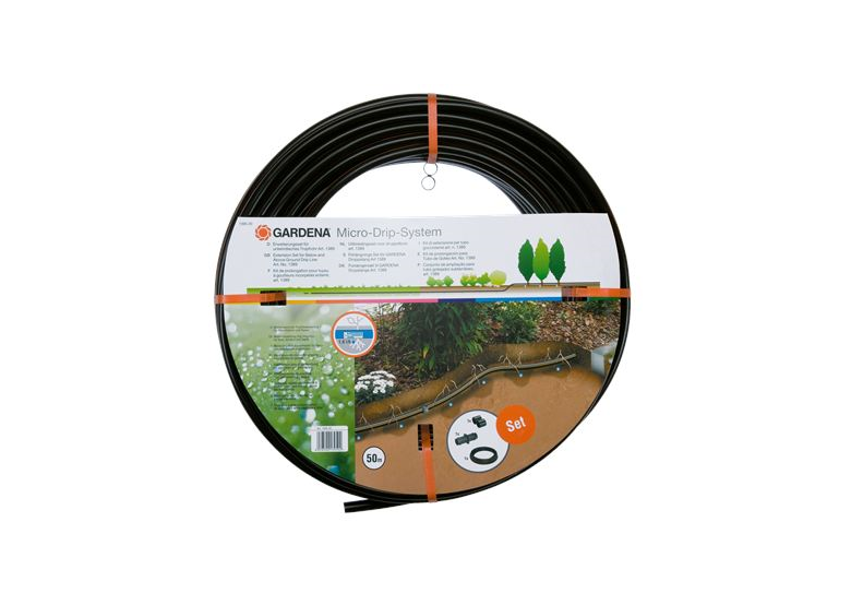 Druppelslang bovengronds/ondergronds Gardena Micro-Drip-System
