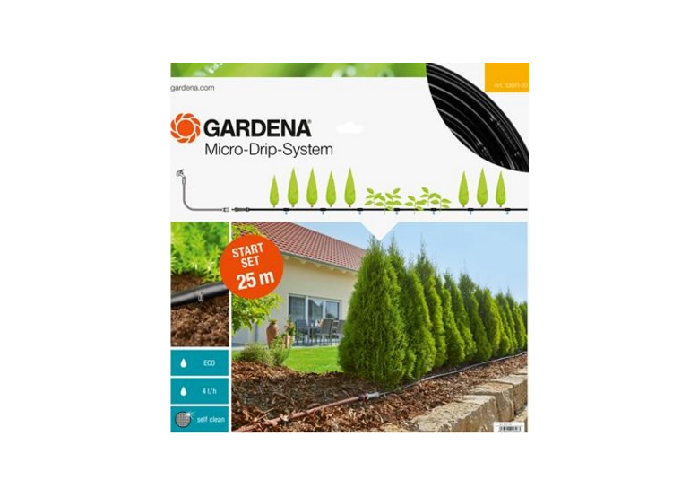 Druppelslang (25m) set M Gardena Micro-Drip-System