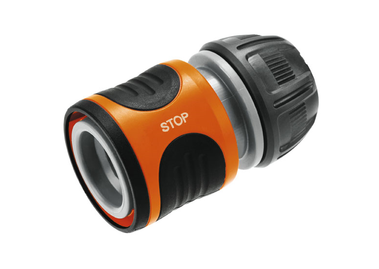 Slangkoppeling met waterstop 1/2"-5/8" Gardena OGS