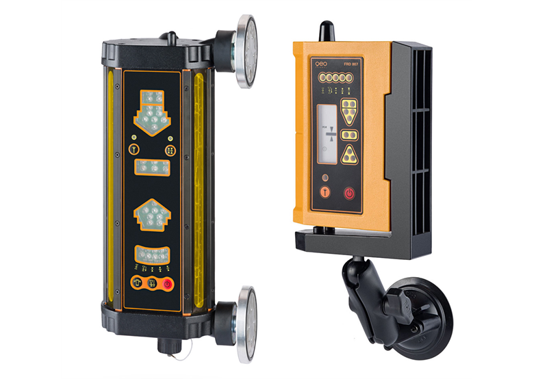Draadloze rood- en groenstraaldetector met repeater voor bouwmachines Geo-Fennel FMR 800-M/C SET