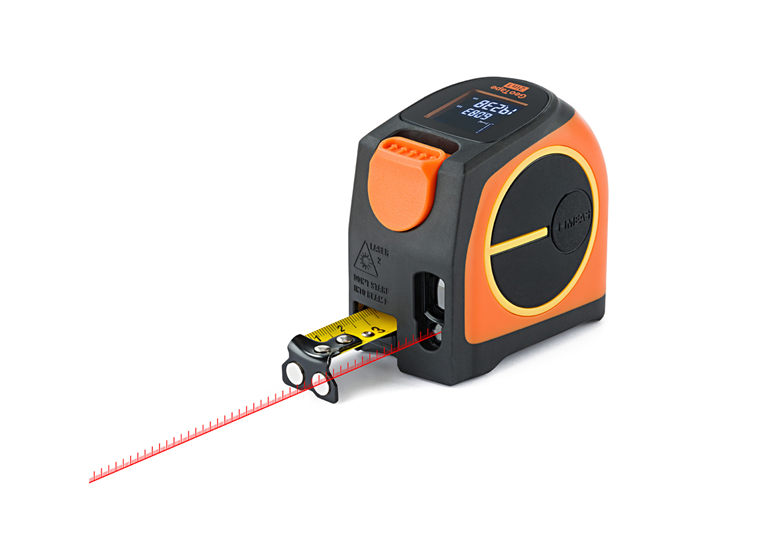 Laserafstandsmeter met tape 5m Geo-Fennel GeoTape 2in1