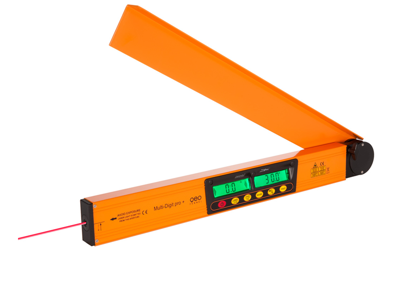 Digitale hoek - en hellingmeter Geo-Fennel Multi-Digit Pro +