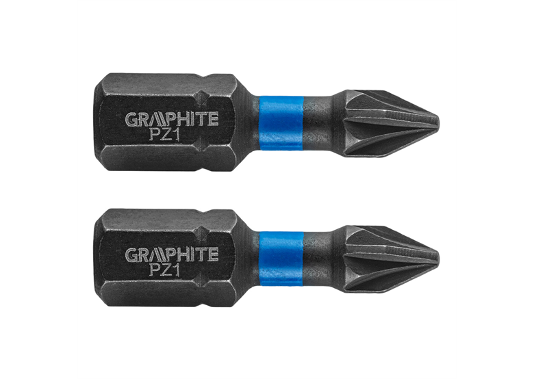 Slagbits PZ1x25mm, 2st. Graphite 56H503