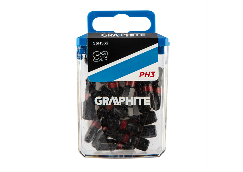 Slagbits PH3x25mm, 20st. Graphite 56H532