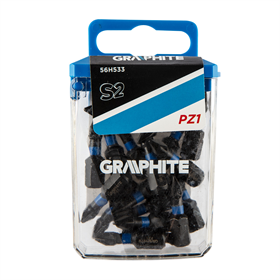 Slagbits PZ1x25mm, 20st. Graphite 56H533