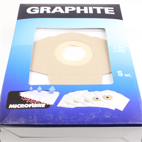 Papieren Stofzuigerzakken voor 59G607 Graphite 59G607-145