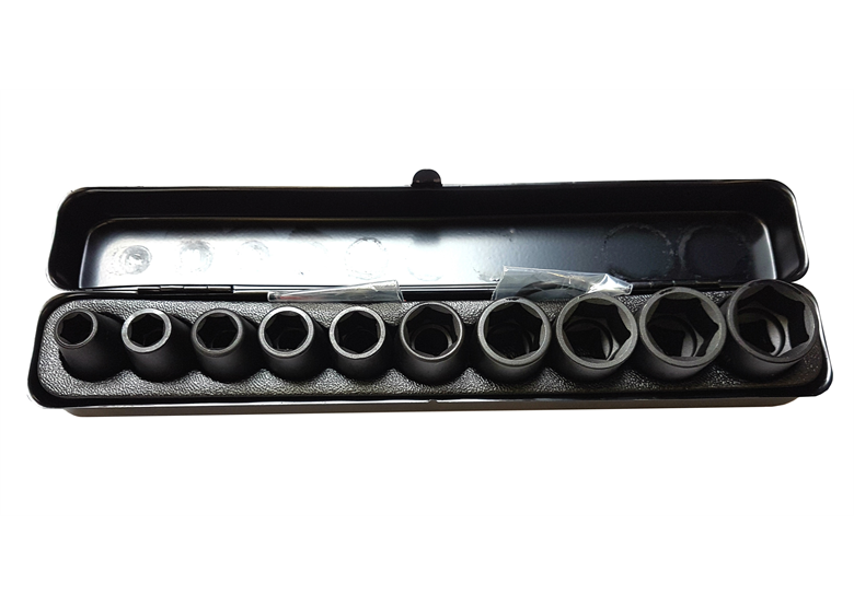 Krachtdoppenset 1/2"  10dlg Hikoki 751879