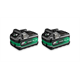 Twee MultiVolt-accu's 36/18V, 2.5/5.0Ah Hikoki BSL36A18X x 2