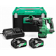 Boorhamer Hikoki DH3628DA WRZ 2x2,5Ah HIT-SYSTEM HSC3