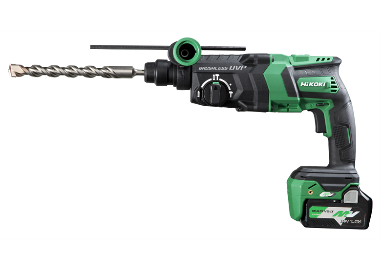 Combihamer SDS-Plus. Hikoki DH36DPE WRZ 2x2,5Ah HIT-SYSTEM HSC4