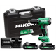 Boor-schroefmachine Hikoki DS18DA WCZ 2x2.0Ah