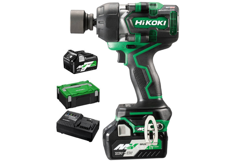 Slagmoersleutel Hikoki MULTI VOLT 36V WR36DEWRZ 2x2.5Ah