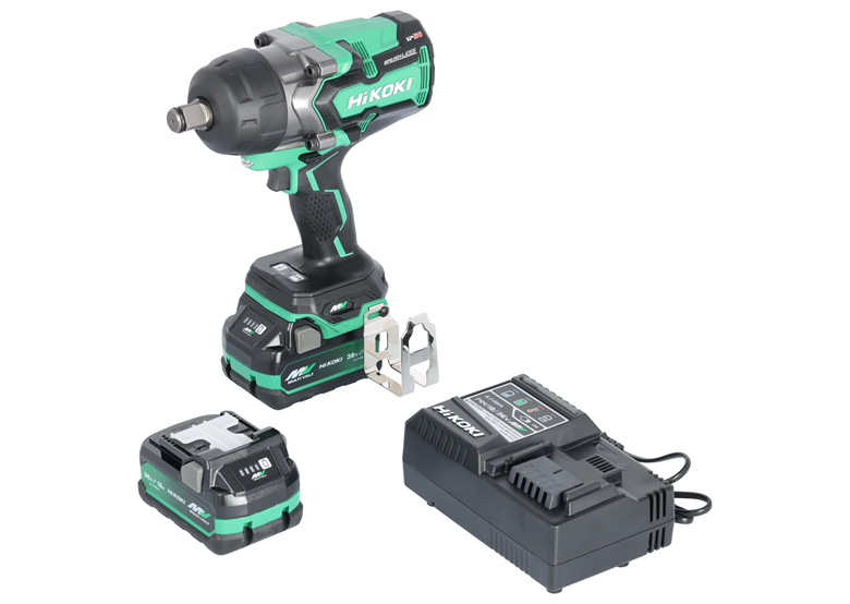 Slagmoersleutel Hikoki MULTI VOLT 36V WR36DF WRZ 2x2.5Ah