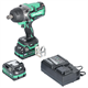 Slagmoersleutel Hikoki MULTI VOLT 36V WR36DF WRZ 2x2.5Ah