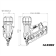 Tacker Hikoki NR1890DCA WQZ