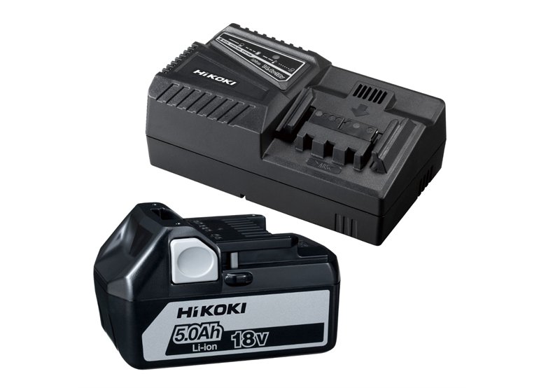 Oplader en accu 18V 5,0Ah Hikoki UC18YFSL WAZ