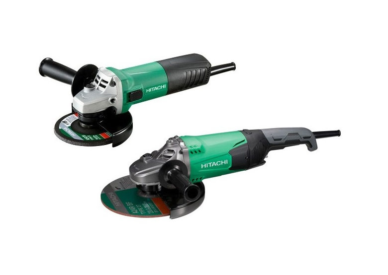 Set Haakse Slijpmachines Hitachi G13SR4+G23SW2